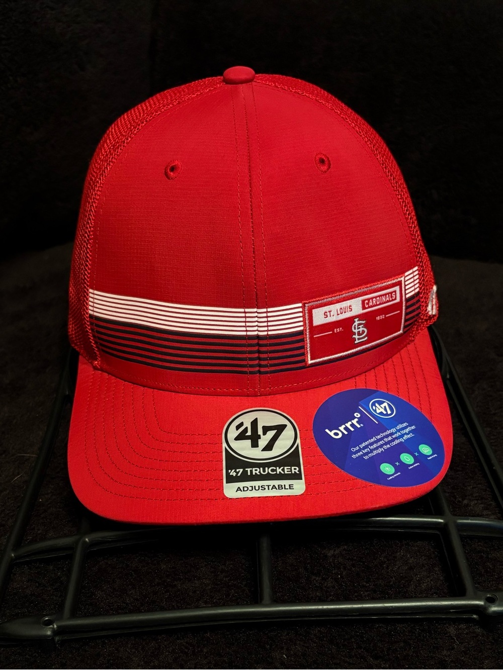 St Louis Cardinals x 47 Brand rangefinder red SnapBack hat NWT